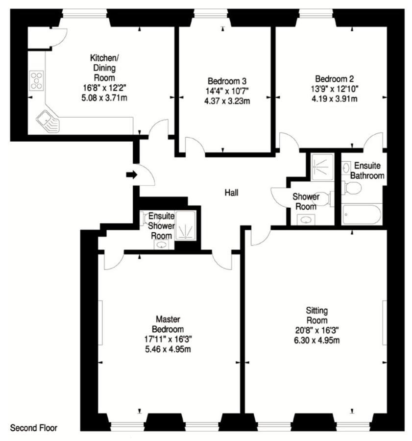 Edinburgh Castle Suite - The Edinburgh Address Esterno foto